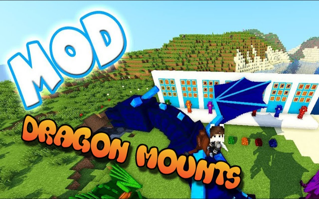 Cưỡi rồng trong Minecraft vô cùng thú vị