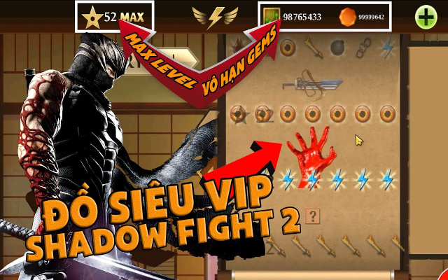 Hack tiền tệ trong Shadow Fight 2 Hack tiền tệ trong Shadow Fight 2